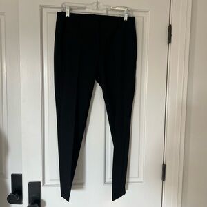 Theory Black Wool Tailored Pants